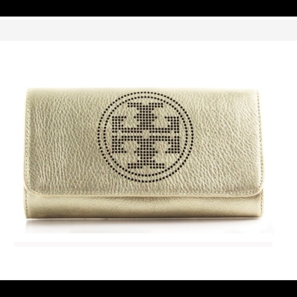 Tory Burch Perforated Logo Clutch Crossbody 🎉 - Picture 2 of 8